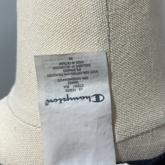 Champion XS ribbed black top - Picture 6 of 6